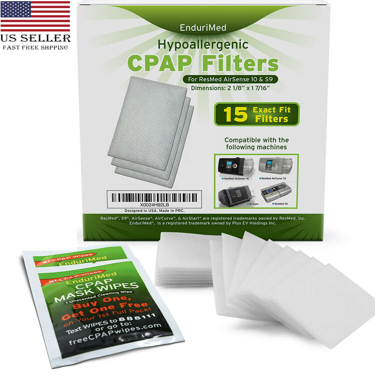 Cpap Air Filter Premium Disposable Replacement Filters For Cpap Machines 30 Pack
